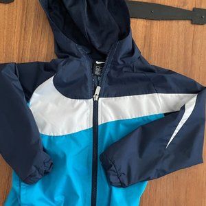 Worn Once Nike Kids windbreaker jacket, vintage look, size small